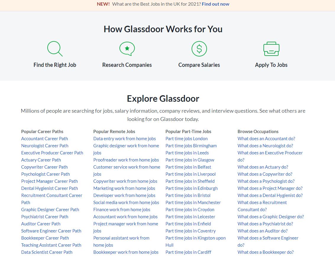 英國求職網站 Glassdoor