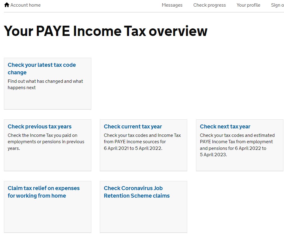 Paye Income Tax Overview