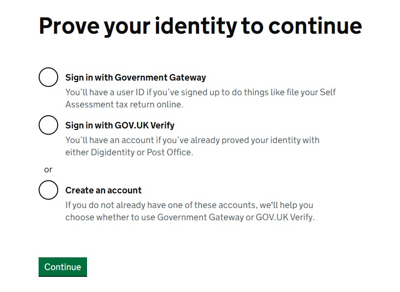 UK Government Gateway