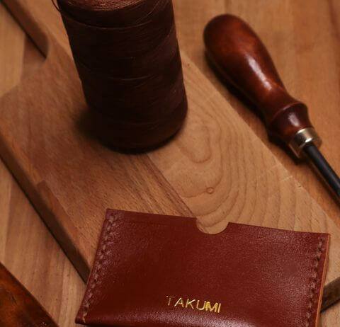 香港人英國手工銀包 - Takumi England