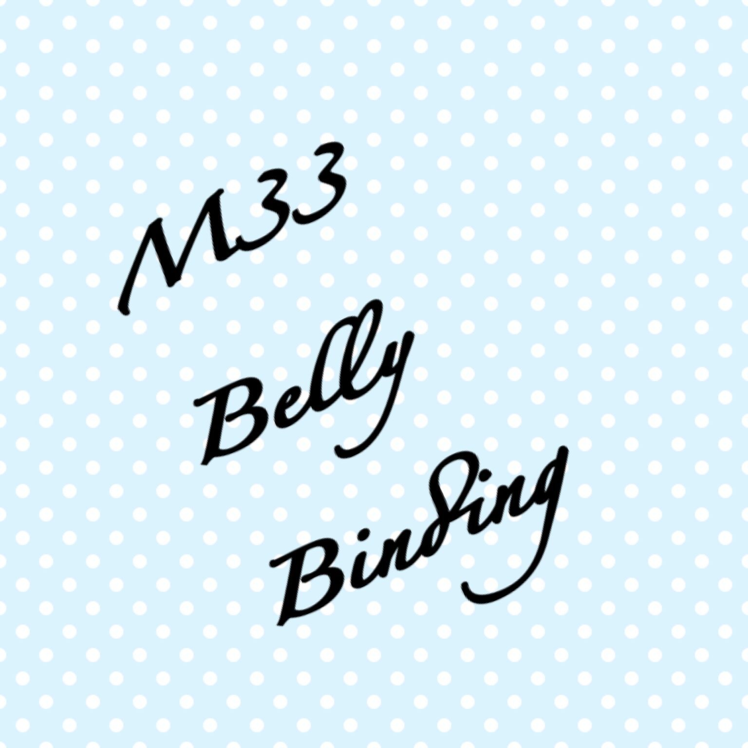 英國曼城產後腹部按摩 | 英國扎肚 | 專業產後護理 - M33 Belly Binding